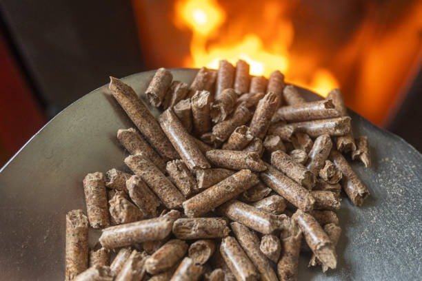 Wood pellets fuel