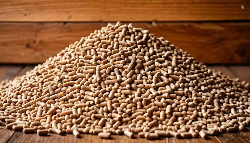 Premium wood pellets